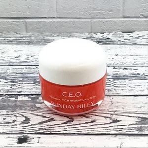 Sunday Riley C.E.O. Vitamin C Rich Hydration Cream 1.7 oz BNWT
